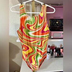 GK Elite Sportswear Leotard Girls M